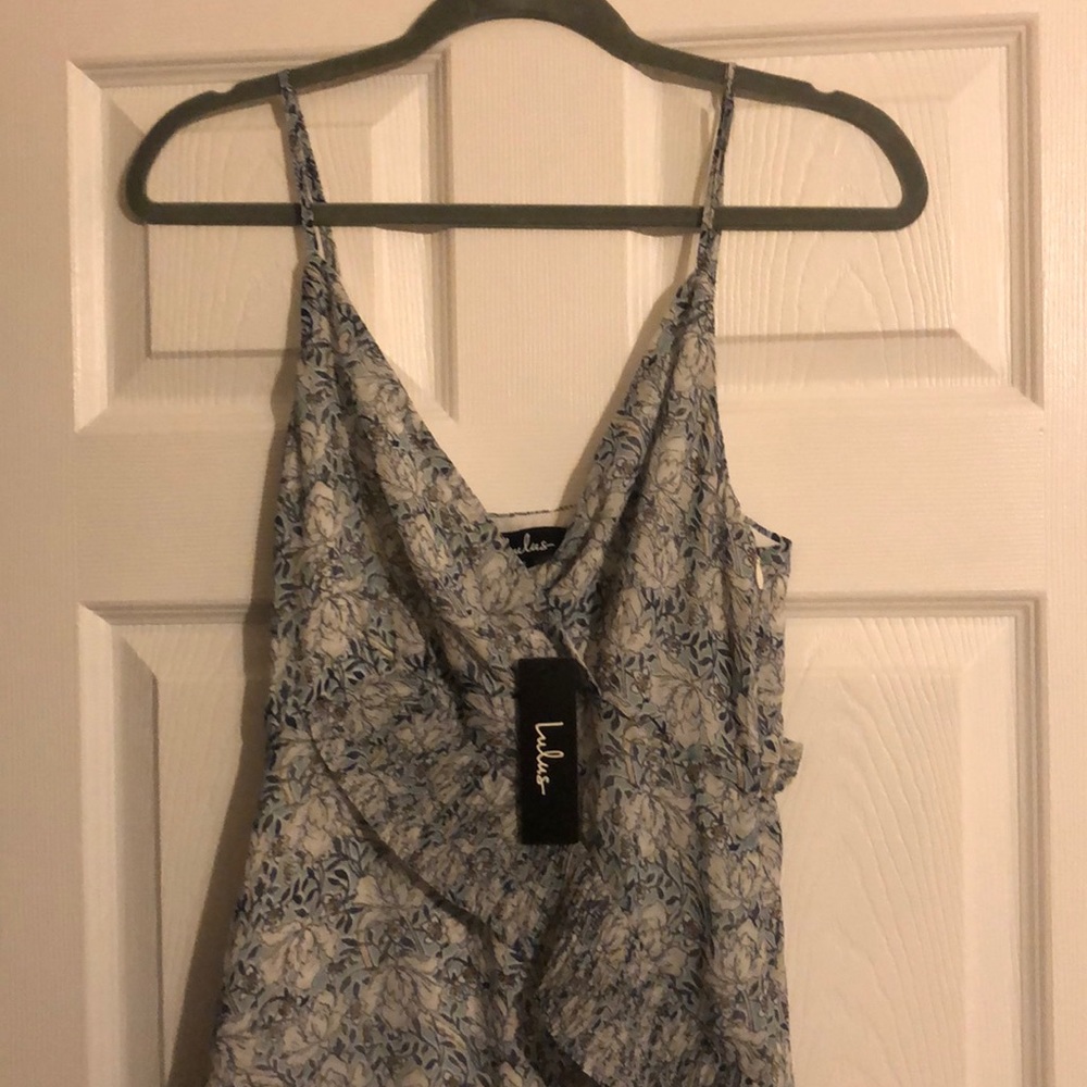 Lulus asymmetrical dress
